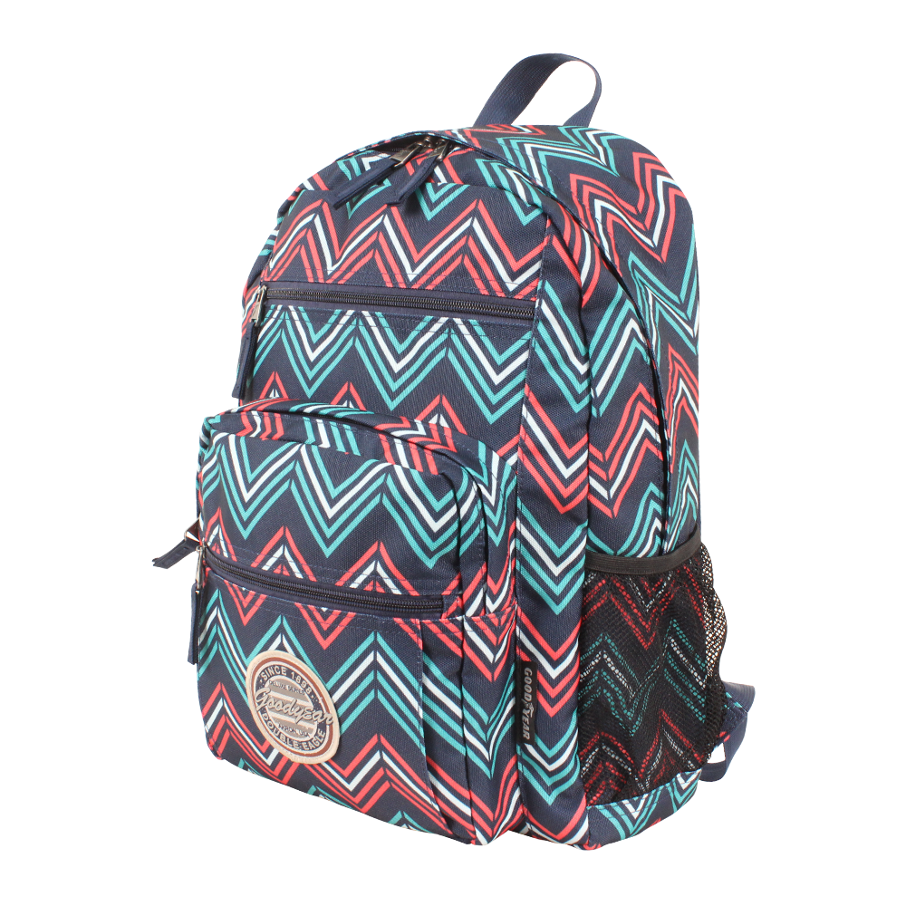 printed school backpack 