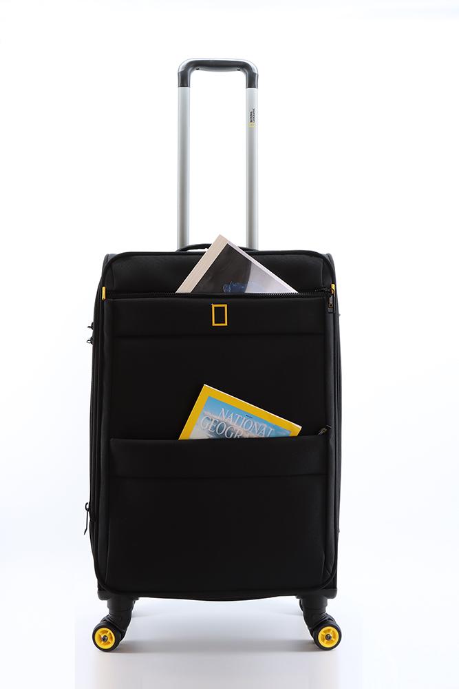 proudly travel with Nat Geo luggage