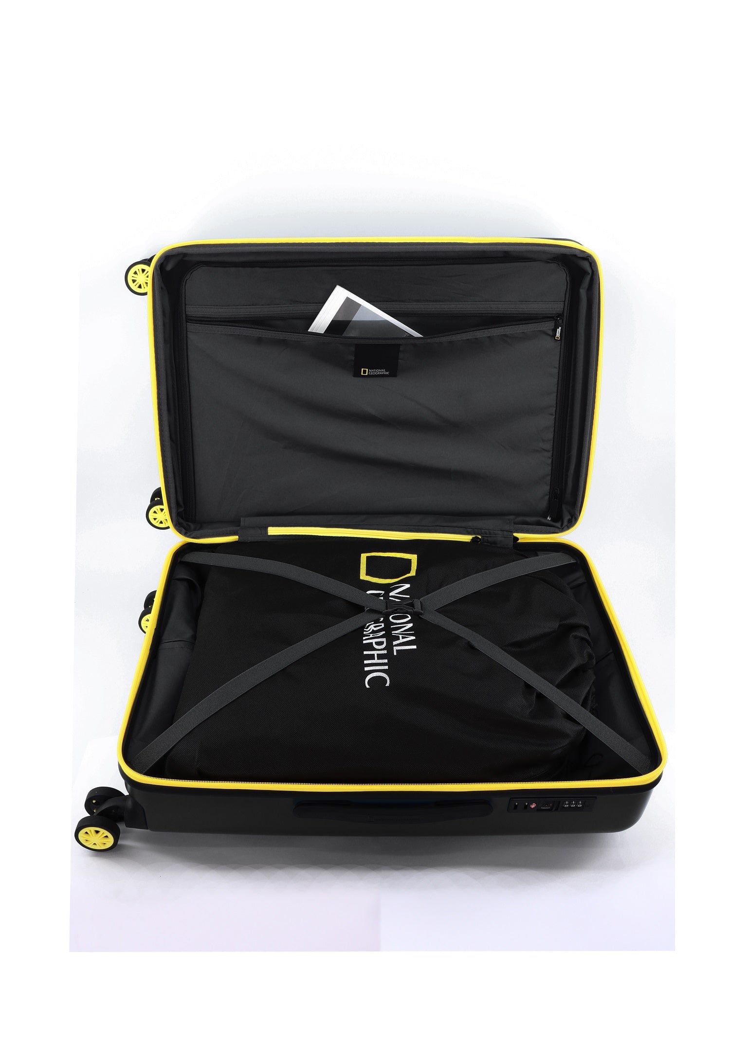 National Geographic globe luggage