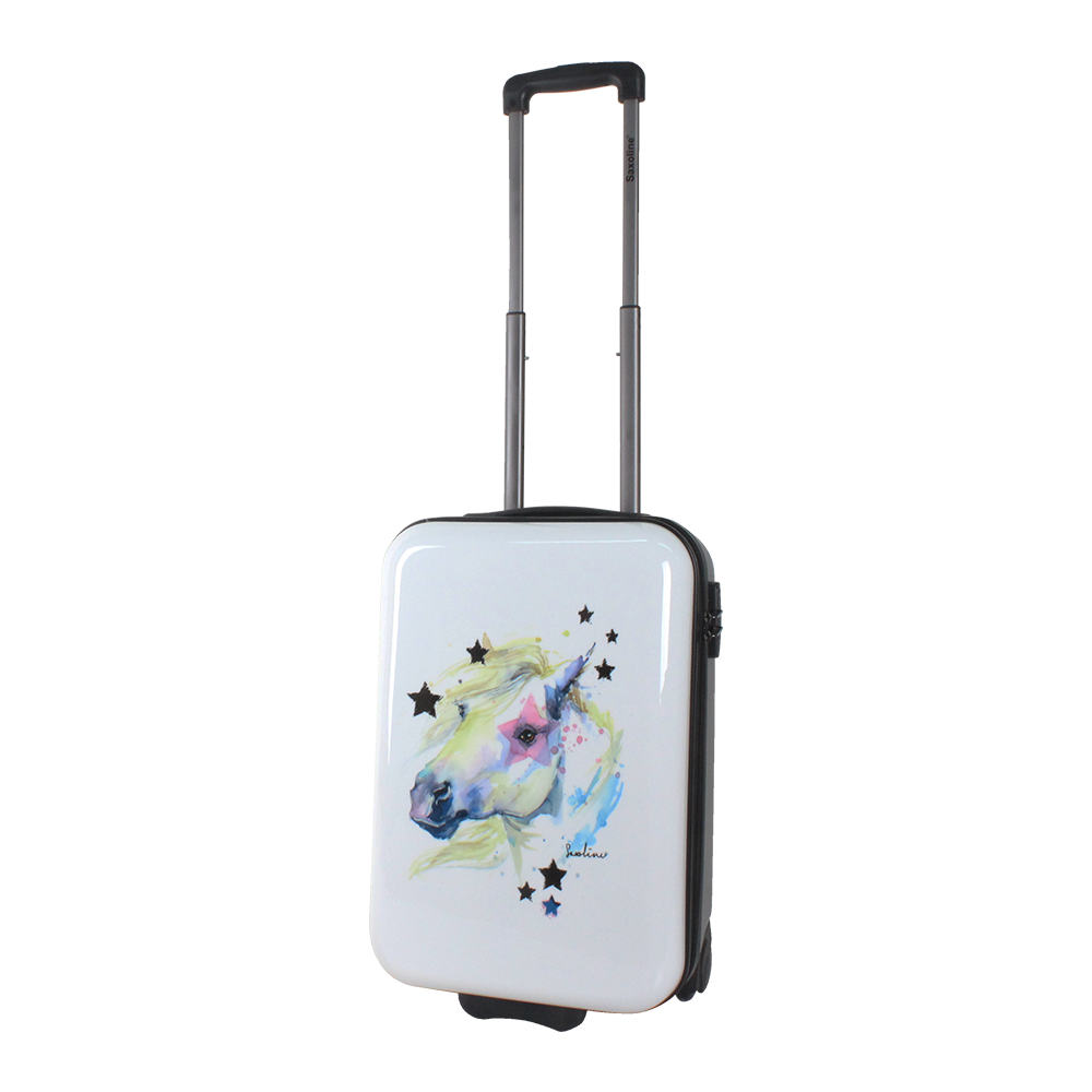 Printed hand carry luggage for teenagers | luggageandbagsstore