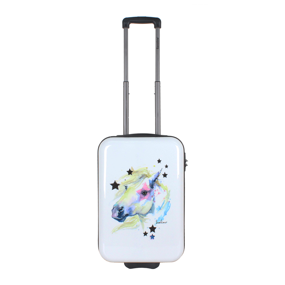 Printed hard luggage for kids Saxoline | Hong Kong