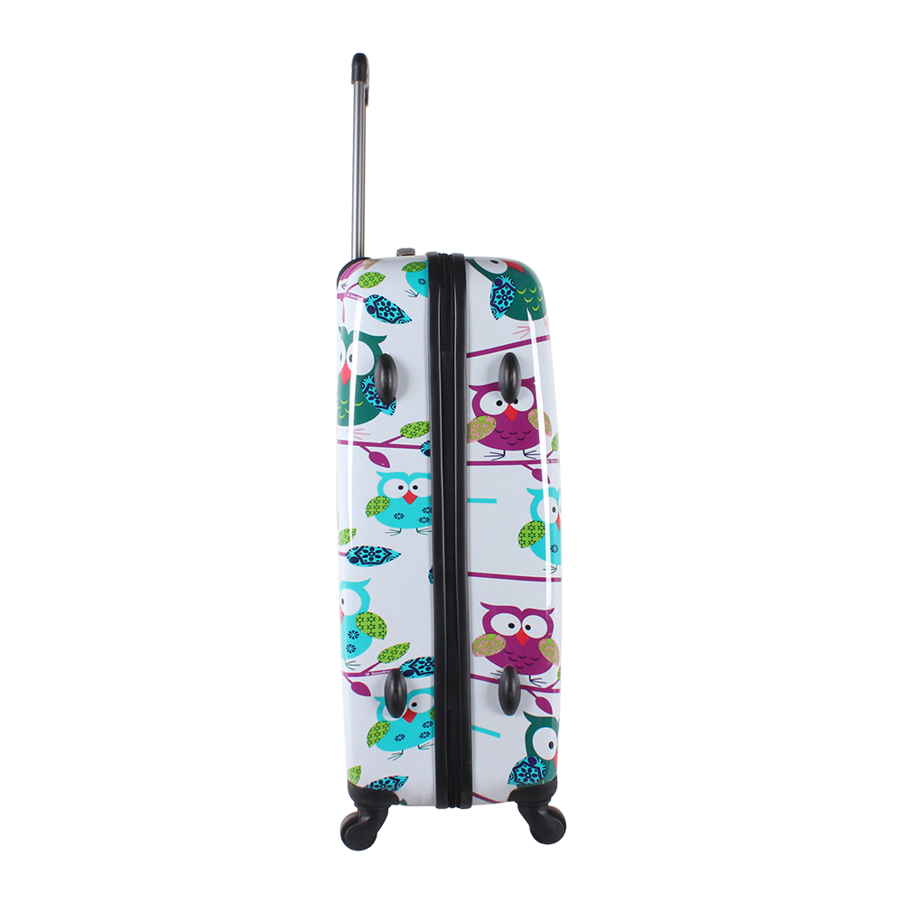 Colourful printed luggage from Saxoline 