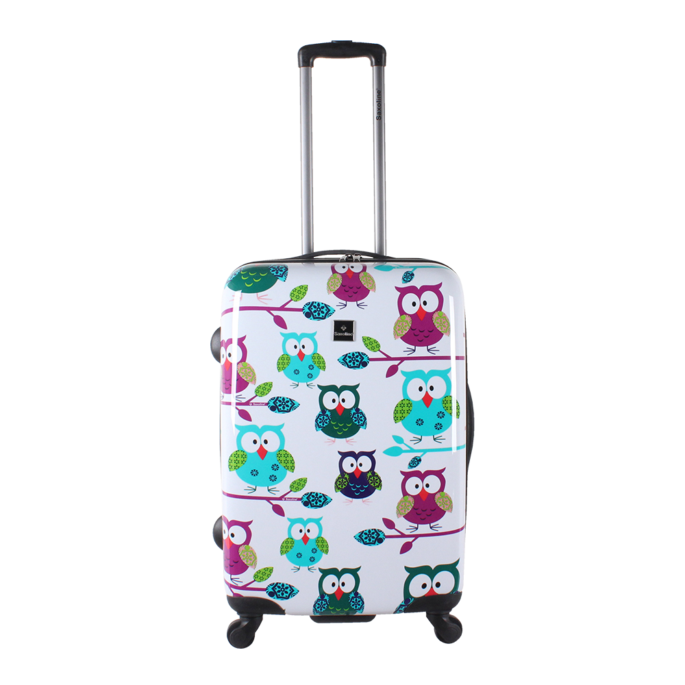 colourful hard luggage saxoline | luggageandbagsstore.com