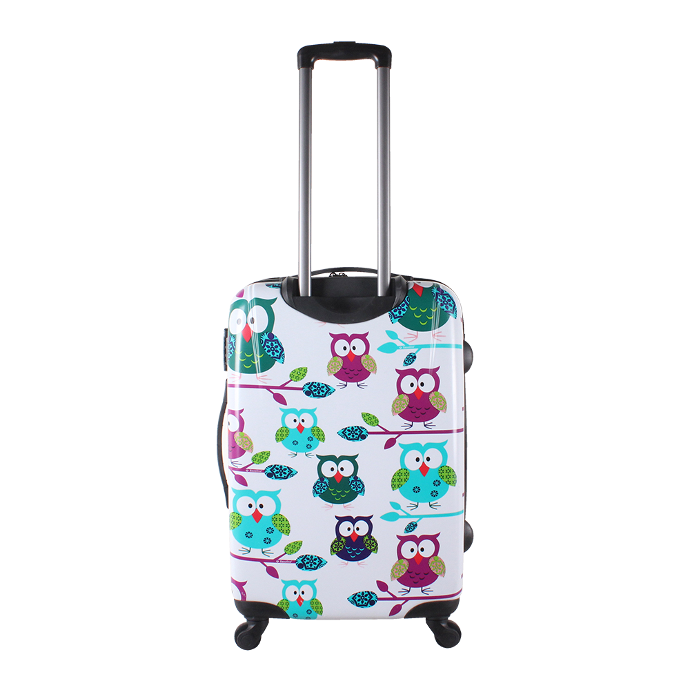 printed suitcases Saxoline exclusive in HK | luggageandbagsstore