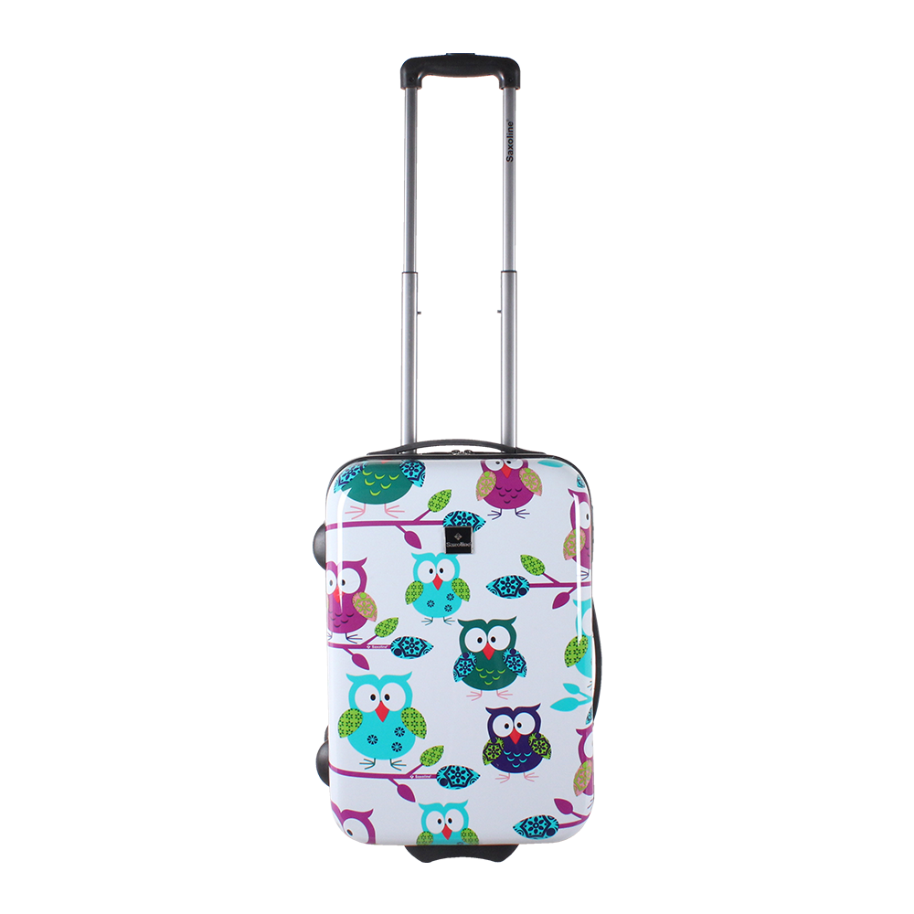 bestseller in printed luggage of Saxoline