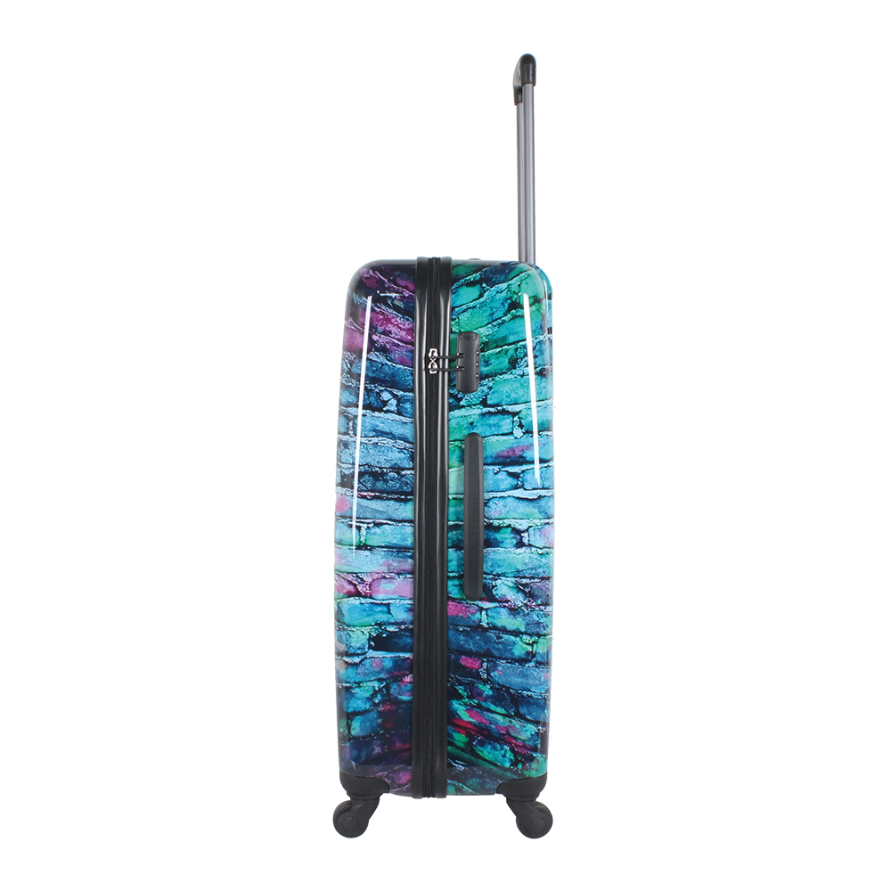 luggage with headphone print Saxoline 