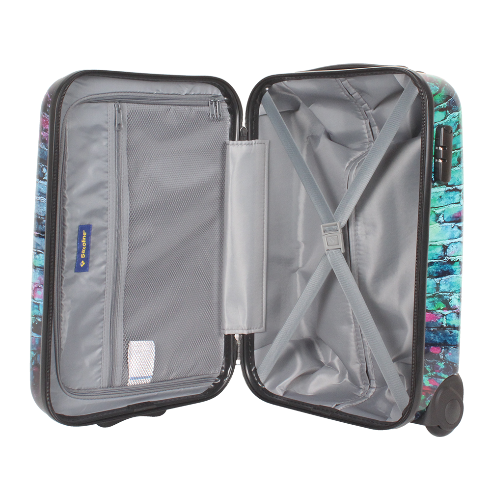 hard cabin case with Headphones print of Saxoline | Hk