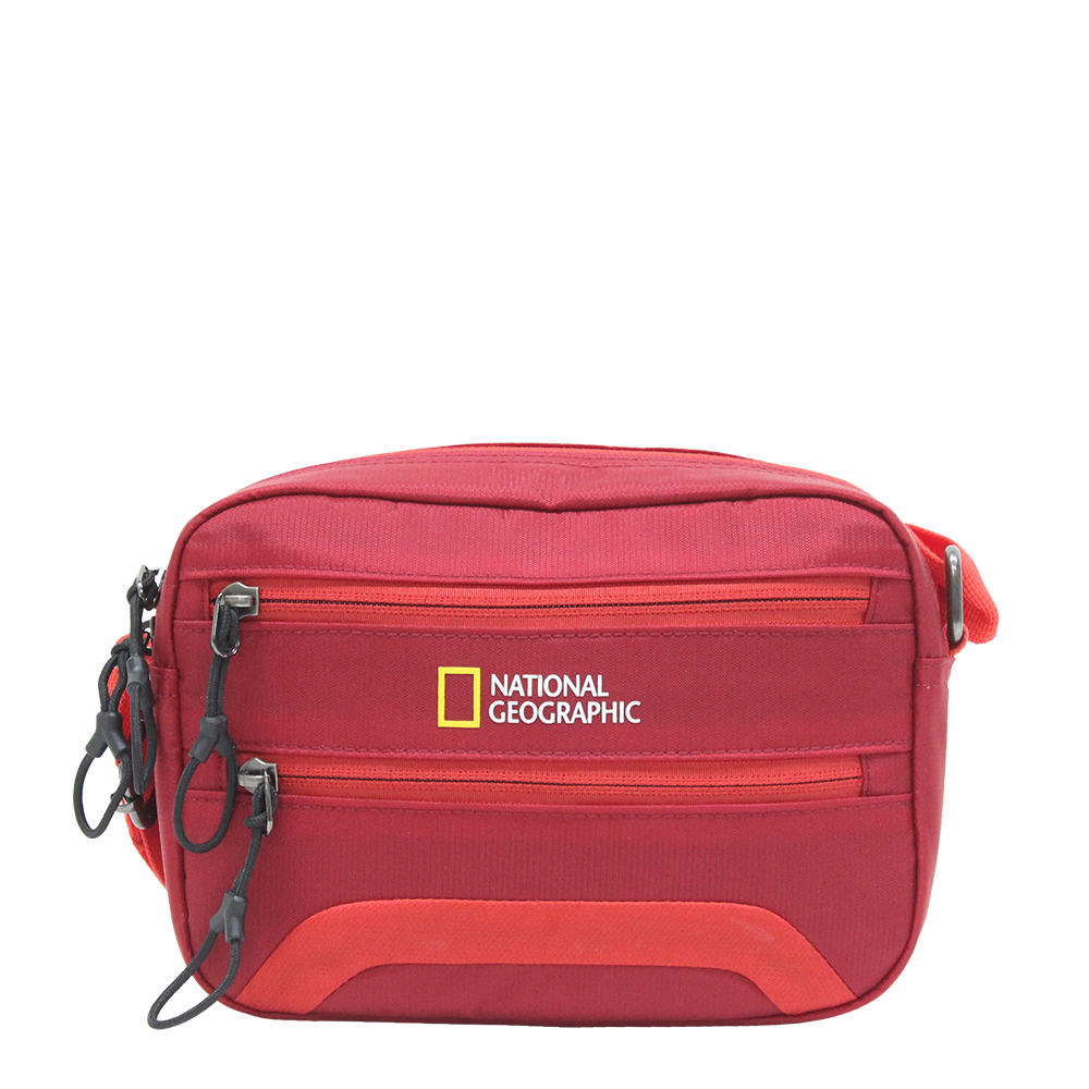 Small Nat Geo shoulder bag for daily utilities