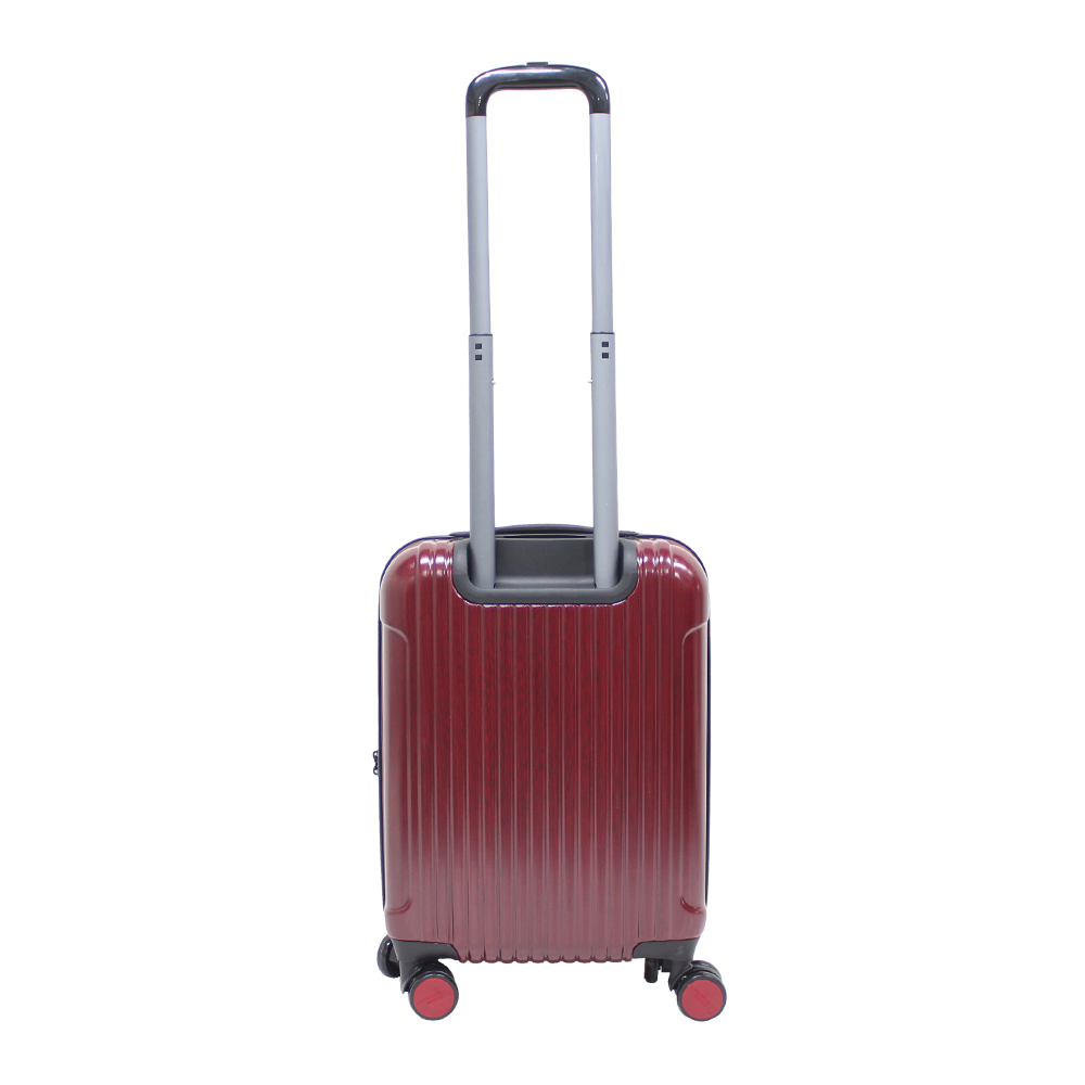 Red hard case with 4 wheels National Geographic