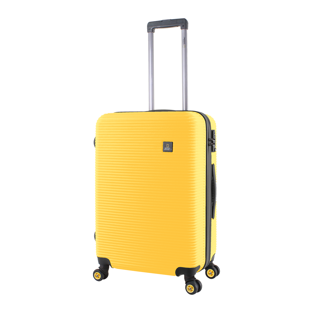 Only National Geographic can do such yellow luggage