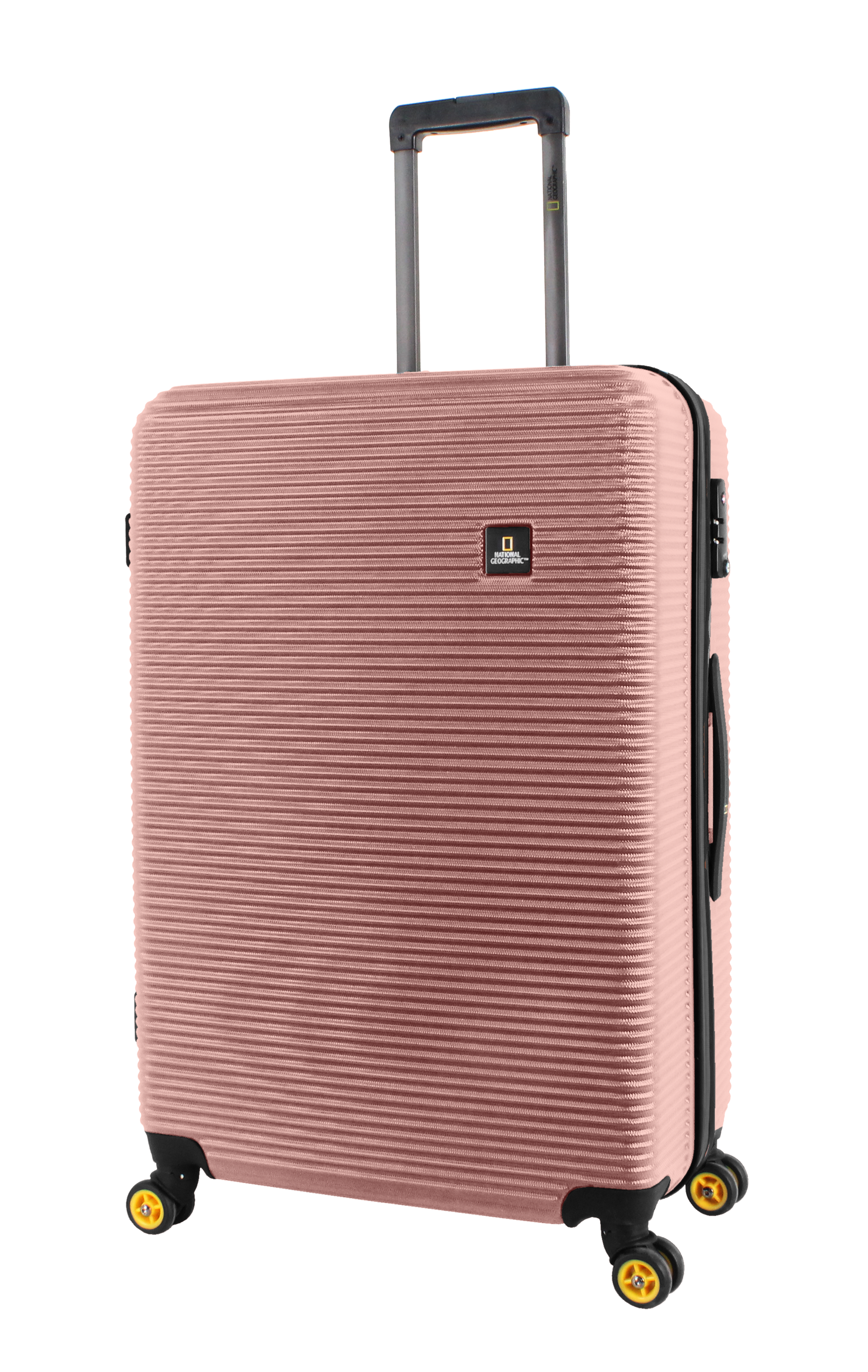 Pink National Geographic hard suitcase