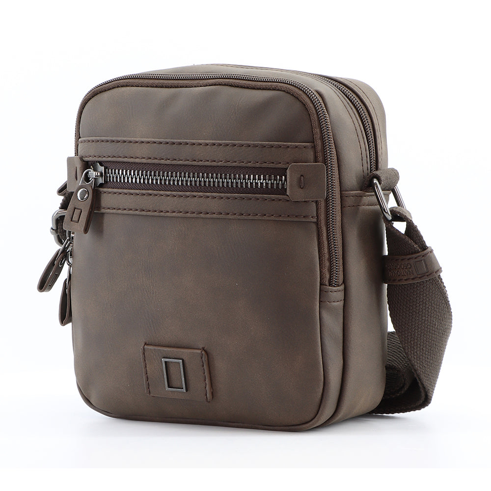 Nat Geo Slope PU utility shoulder bag