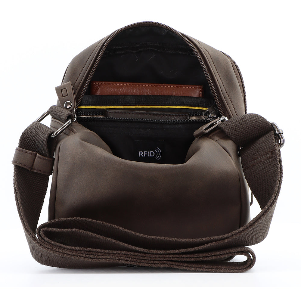 Nat Geo Slope PU utility shoulder bag