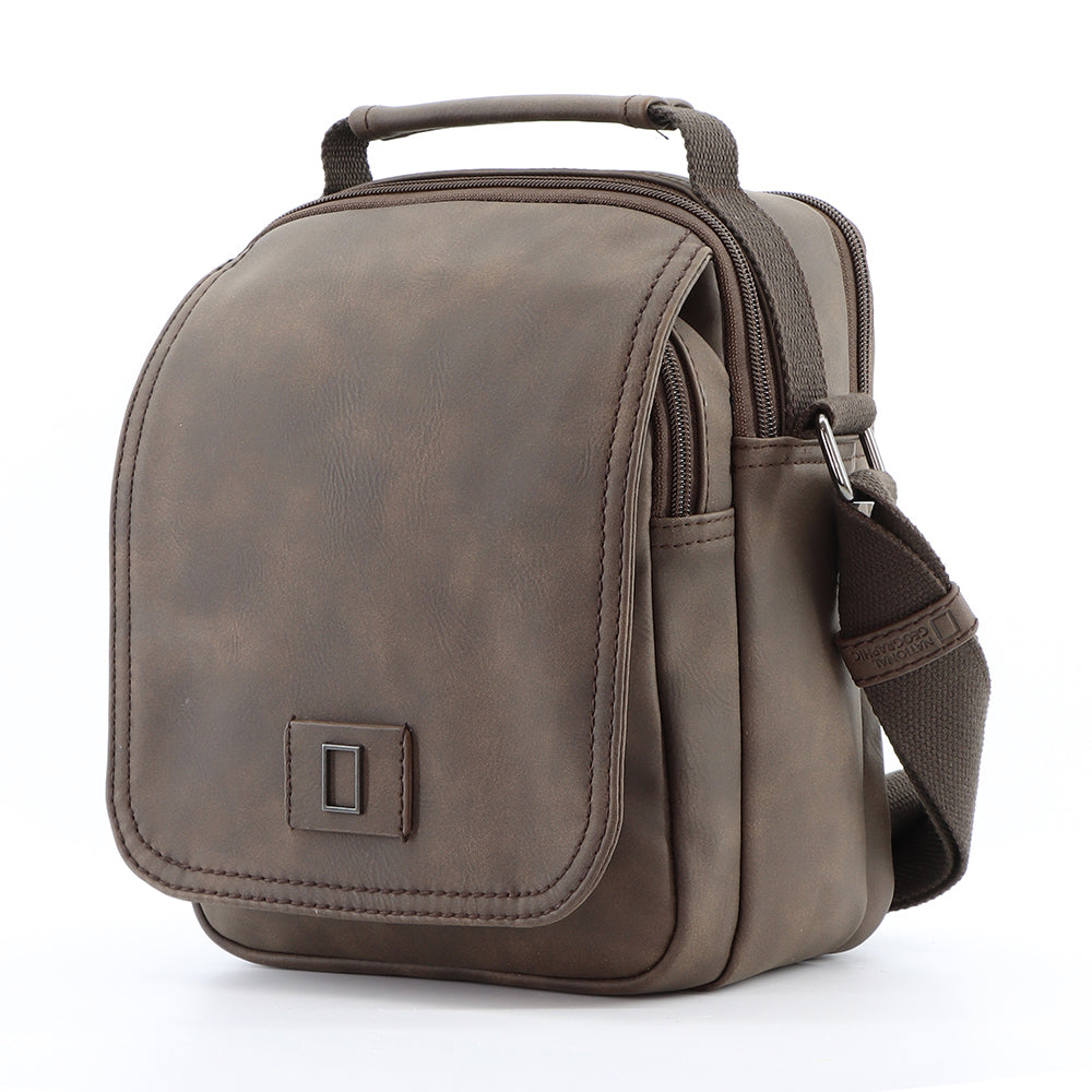 Pu leather messenger bag online