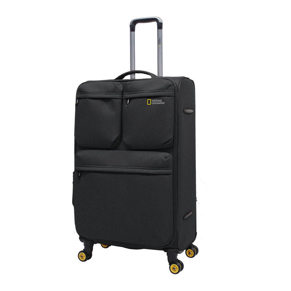 National Geographic soft luggage with 4 wheels.