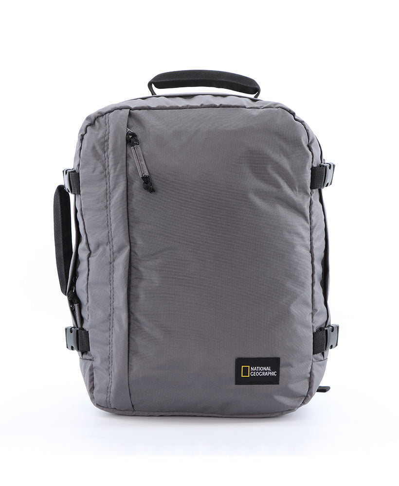 grey shoulder bag, rucksack cabin bag 3 in1