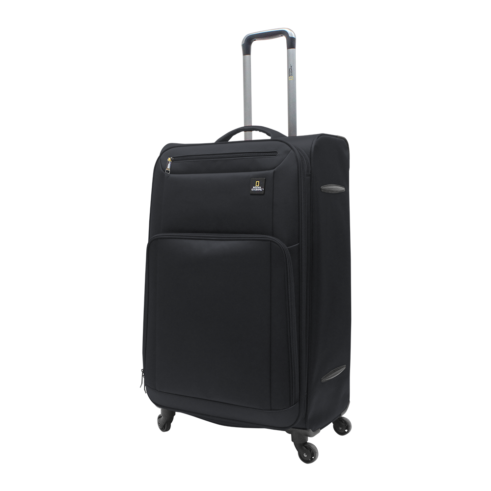 black soft luggage National Geographic with 4 wheels | Hk