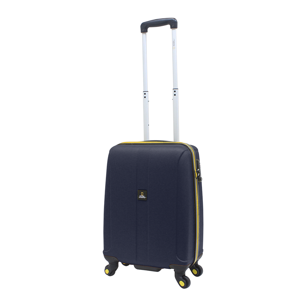 Navy national geographic hard trolley case