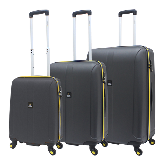 National Geographic luggage set Anthracite