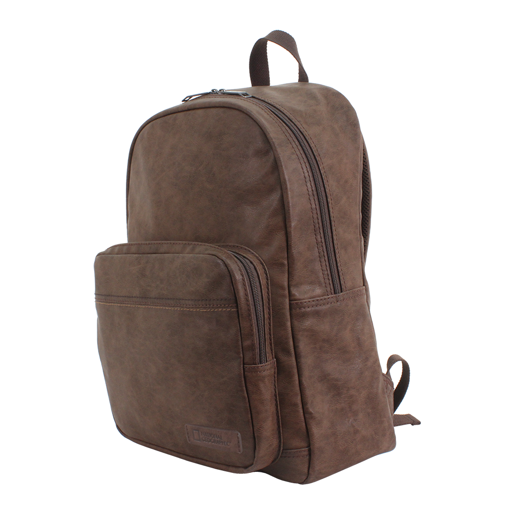 Brown backpack of National Geographic