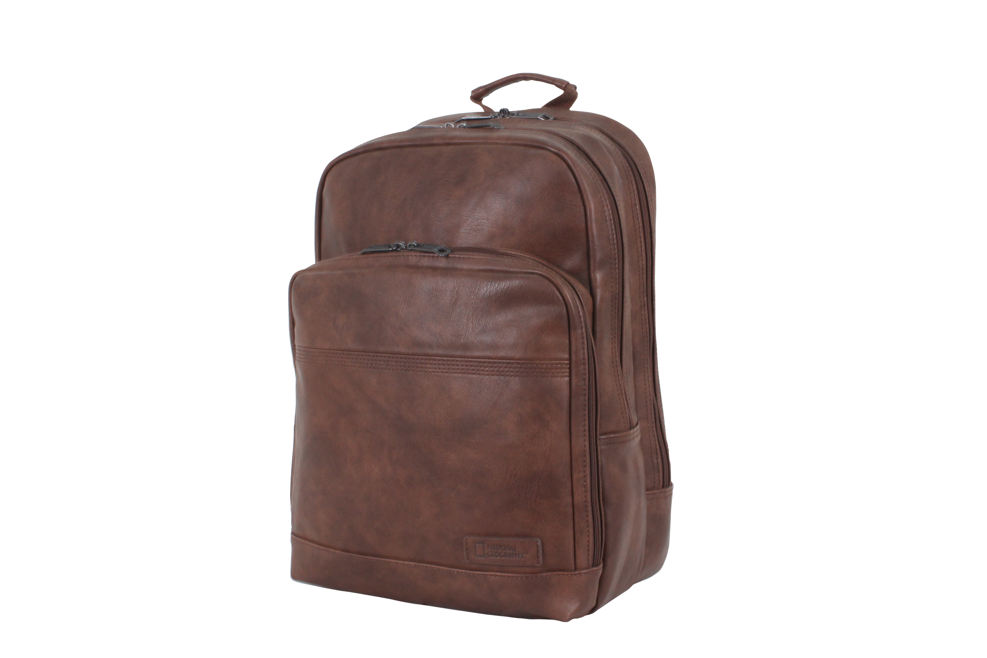 Laptop backpack made of PU leather | HK