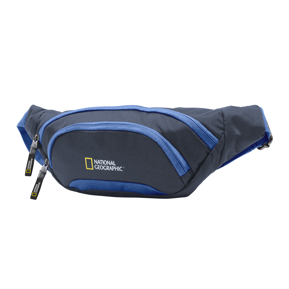 Navy waist bag of National Geographic