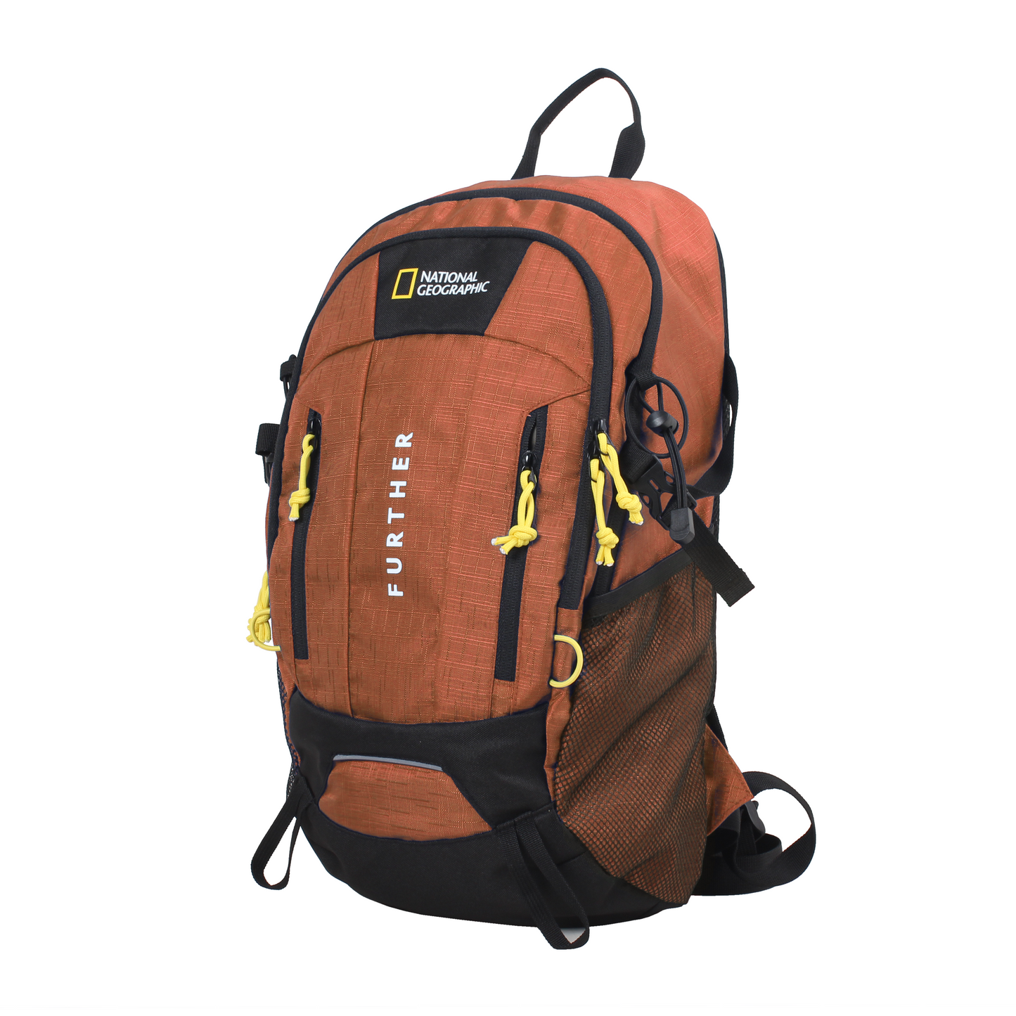 orange outdoor backpack from Nat Geo