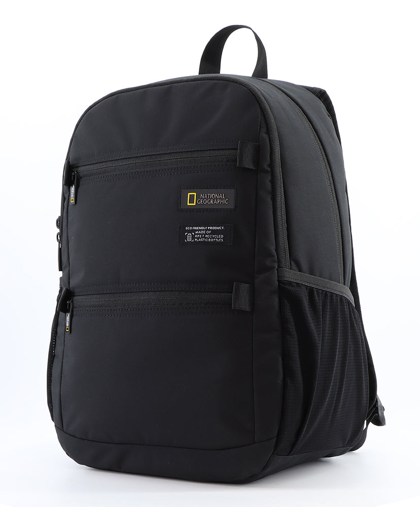 Nat Geo backpack made of recycled bottles