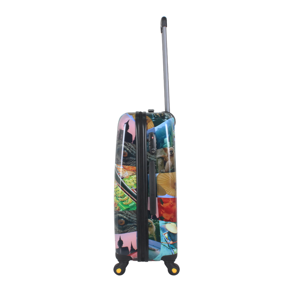 suitcase printed with images of Thailand | Nat Geo Hk