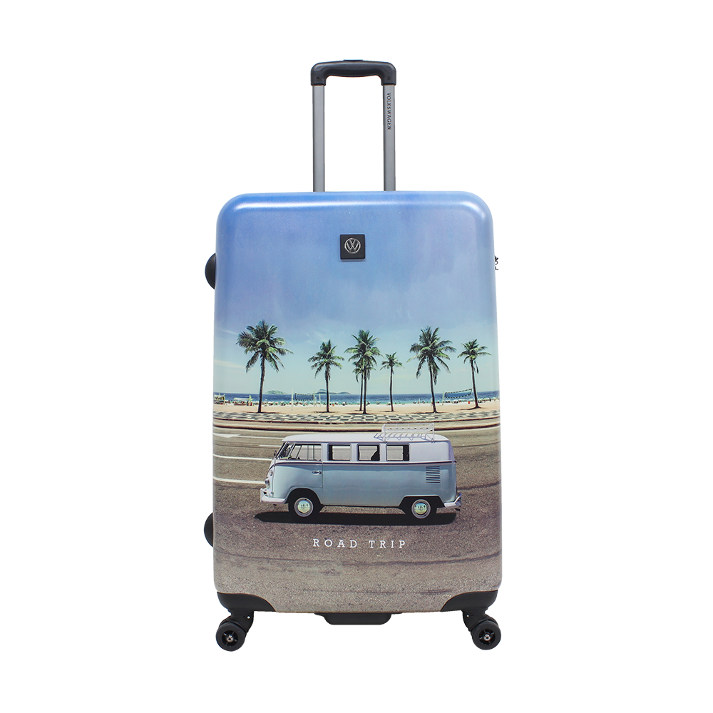 Printed VW hard luggage