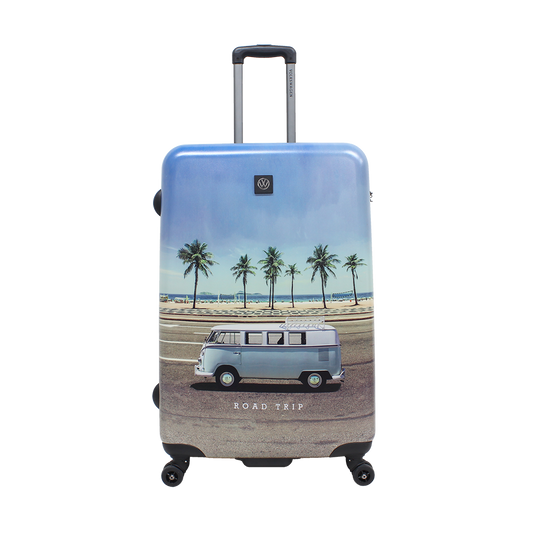 Printed VW hard luggage