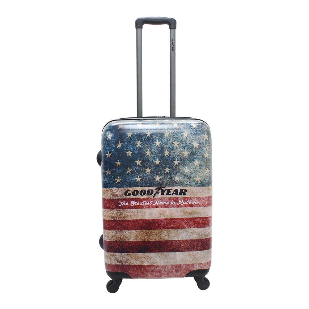 Goodyear case with American vintage print