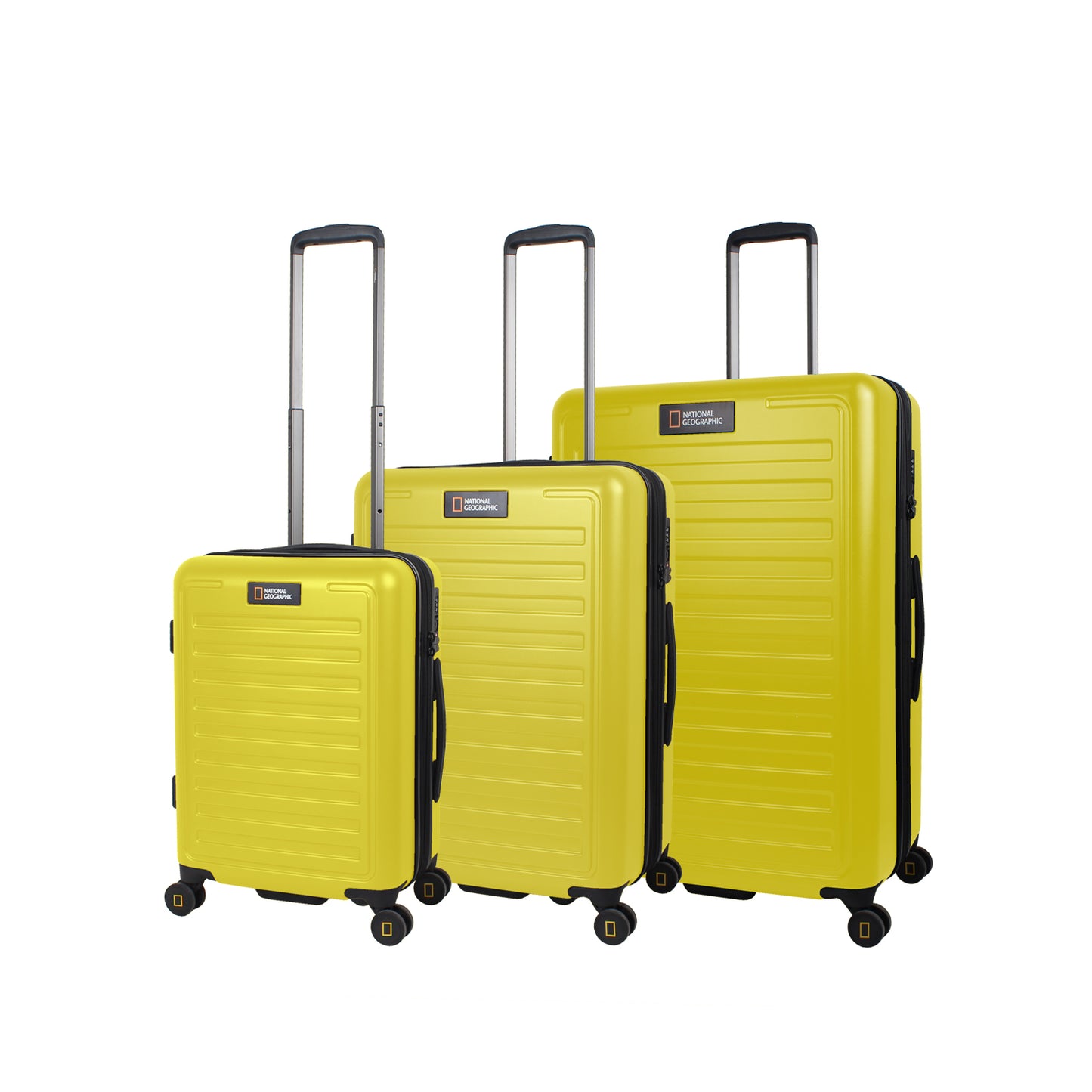 Yellow National Geographic PC luggage